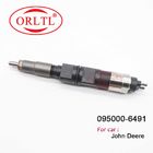 Впрыска 095000 двигателя дизеля ORLTL RE524382 095000-6491 инжектор 0950006491 6491 насоса для John Deere