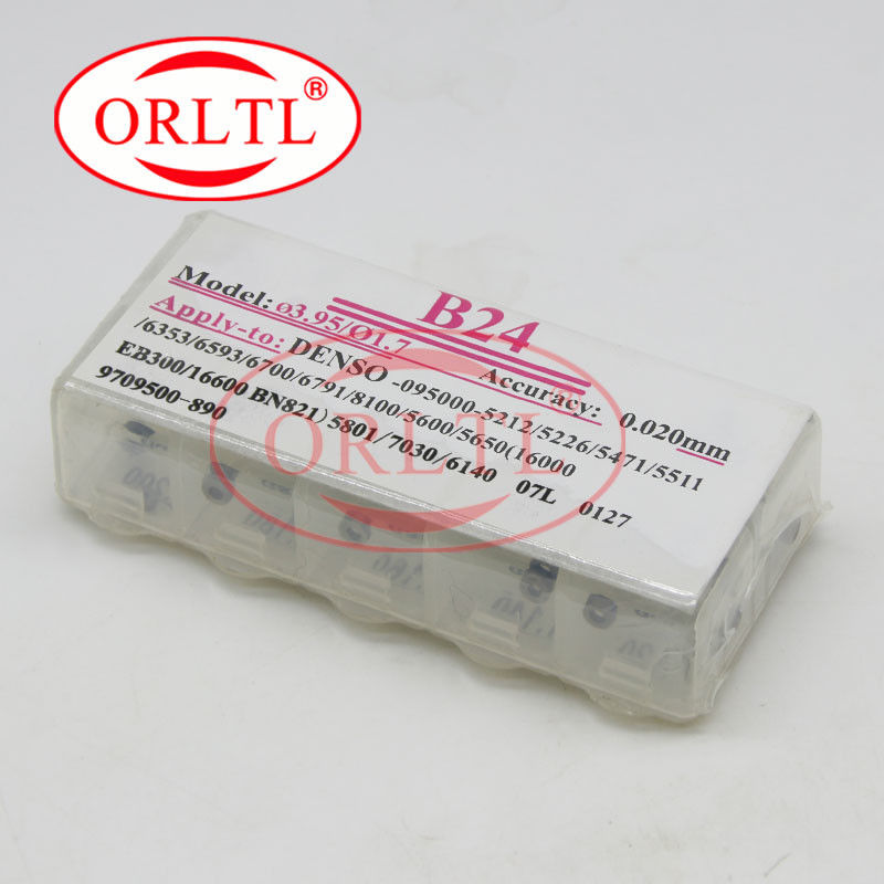 Инжектор коллектора системы впрыска топлива ORLTL Denso регулирует заклинивает шимму ремонта 100Pcs размера 1.120mm-1.300mm шайб запечатывания B24